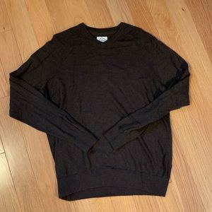Dark Brown Mens Sweater